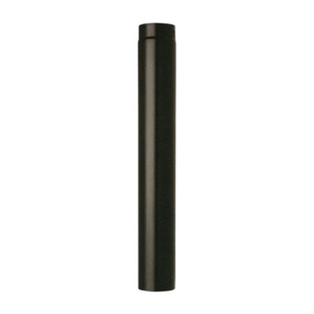 TUBO PLUS PORCELLANATO H 100 CM D 16 CM NERO OPACO
