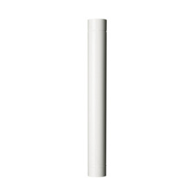 TUBO P\STUFA H 100 CM D  9 CM BIANCO