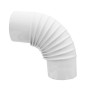 GOMITO P\STUFA 90 D 14 CM BIANCO