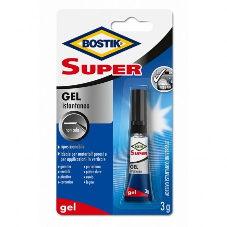 BOSTIK SUPER GEL 3 GR.