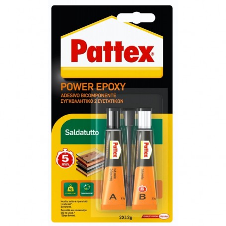 PATTEX SALDATUTTO BICOMPONENTE TUBETTI GR 24