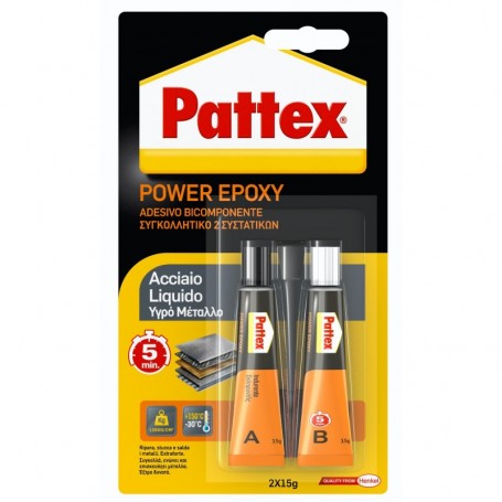 PATTEX ACCIAIO LIQUIDO TUBO GR.30