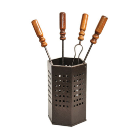 SET CAMINO BOX ACCIAIO