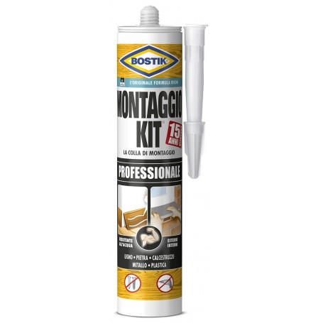 BOSTIK CARTUCCIA'MONTAGGIO KIT'PROFESS 350GR