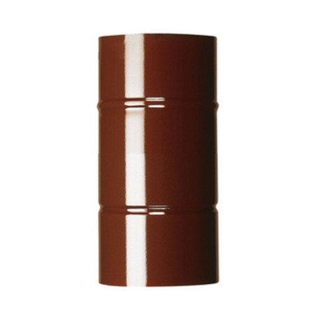 TUBO P\STUFA H  25 CM D 12 CM MARRONE