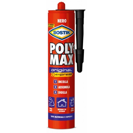 BOSTIK POLYMAX ORIG.NERO CARTUCCIA GR.425