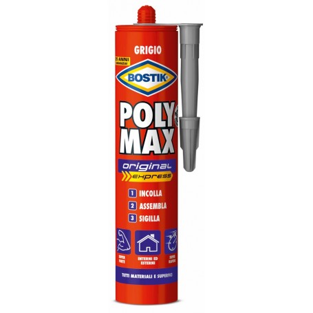 BOSTIK POLYMAX ORIG.GRIGIO CARTUCCIA GR.425