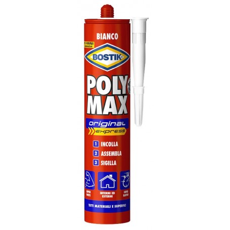 BOSTIK POLYMAX BIANCO CARTUCCIA GR.425