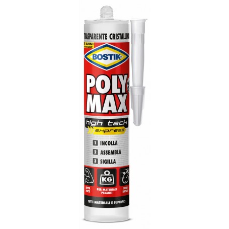 BOSTIK POLYMAX HIGH TACK CRISTAL GR.300