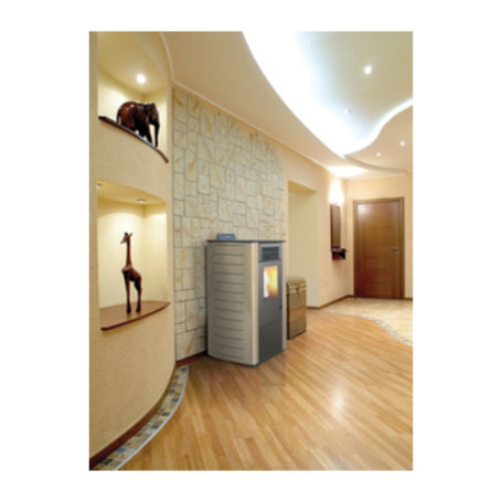 STUFA PELLET VENTIL  8.7KW KING 118 SABBIA