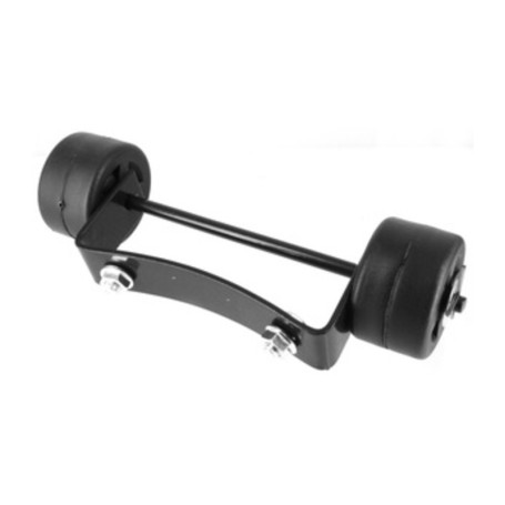 R SET RUOTE P\STUFA PATIO MUSHROOM NERO