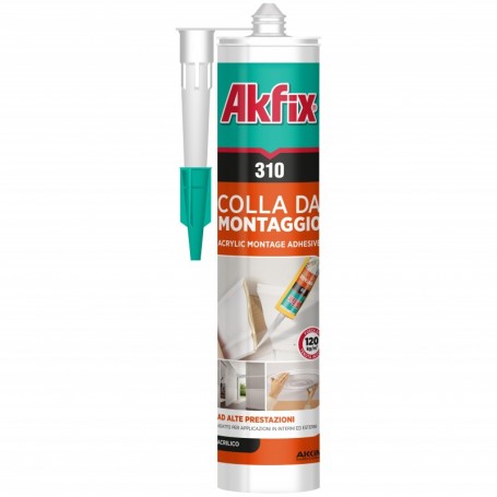 AKFIX ADESIVO DI MONTAGGIO ART.310 CART.310ML