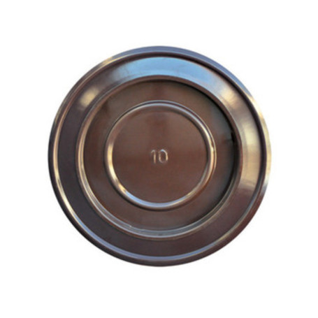ROSONE P\TUBO DI STUFA D 12 CM MARRONE