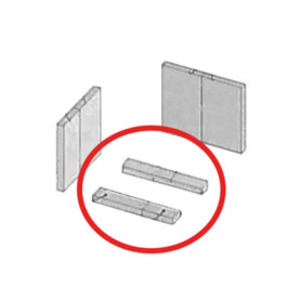 R COPPIA REFRATTARIO DI BASE P\STUFA KIR