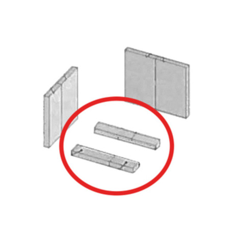R COPPIA REFRATTARIO DI BASE P\STUFA KIR