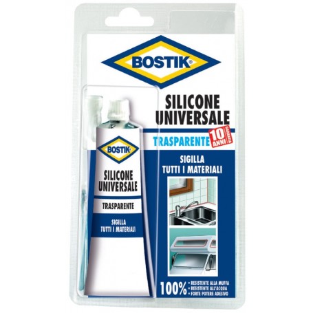 BOSTIK SILICONE TRASPARENTE ML.60