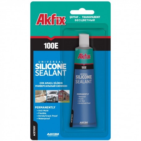 AKFIX SILICONE TRASPARENTE 100E 50ML