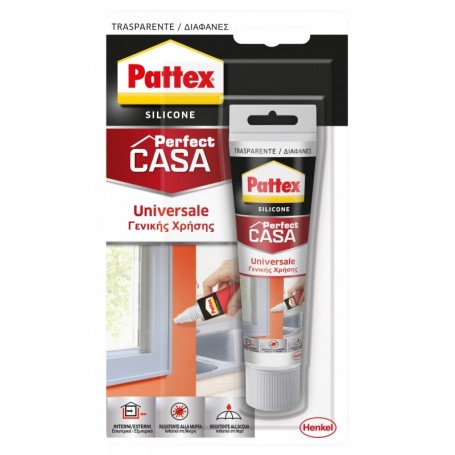 PATTEX SILICONE TRASPARENTE ML.50