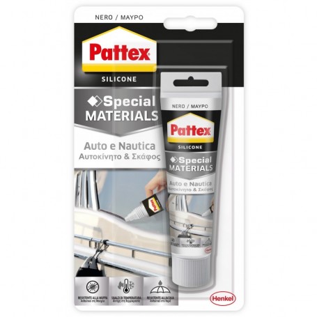 PATTEX SILICONE NERO (AUTO E NAUTICA) ML.50