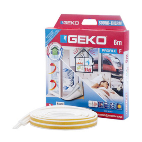 GUARNIZIONE TERMICA ED ACUSTICA 6 M BIANCO