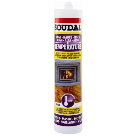 SOUDAL MASTICE REFRAT CARTUCCIA ML.300 102270