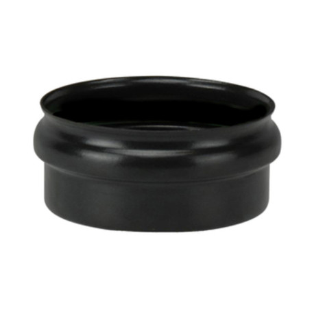 SCARICO CONDENSA CIECO P\STUFA PELLET D 10CM NERO OPACO
