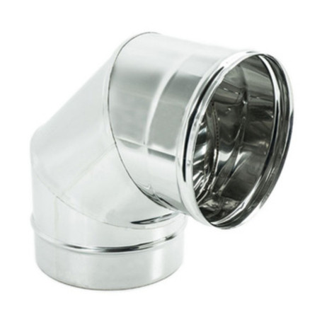 GOMITO INOX AISI 304 90 D 10 CM