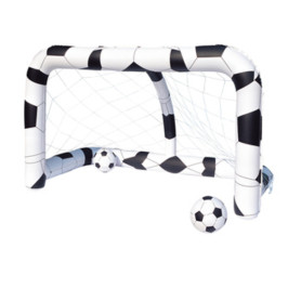 PORTA CALCIO GONF. C\PALLONI CM.213X122X137H