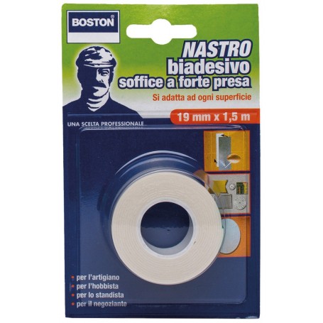 NASTRO BIADESIVO FORTE BOSTON ML.1