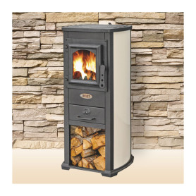 STUFA LEGNA  5.0 KW BERNA LUX BEIGE