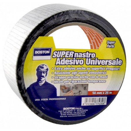 NASTRO"AMERICANO"EXTRA FORTE MM.50X25MT.NERO