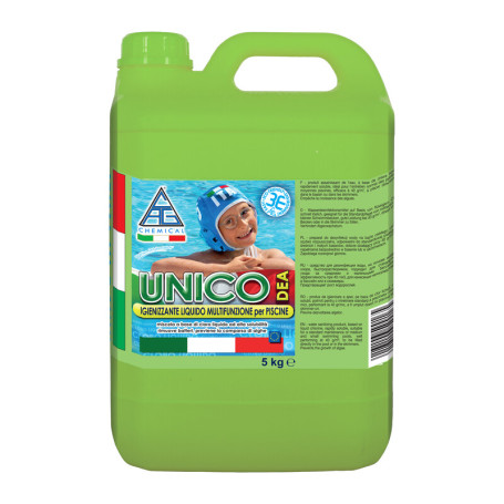 CLORO P\PISCINA LIQUIDO MULTIFUNZ UNICO  5 KG