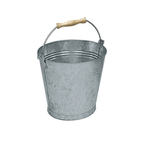 SECCHIO ZINCATO 15 L D 30XH29 CM 1