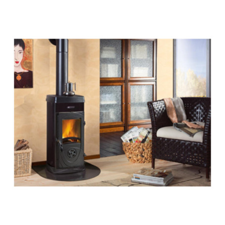 STUFA LEGNA  5 KW SUPER JUNIOR VERDE