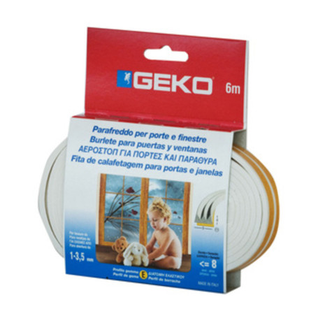 PARAFREDDO IN GOMMA 6 M BIANCO