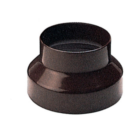 RIDUZIONE P\TUBO DI STUFA D 12\ 8 CM MARRONE