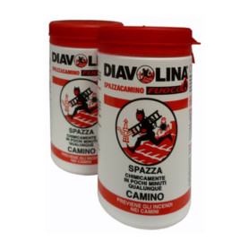 SPAZZA CAMINO CARBONE LEGNA DIAVOLINA 15000