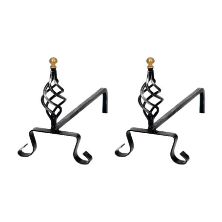 COPPIA ALARI C\PIGNA 1094\A