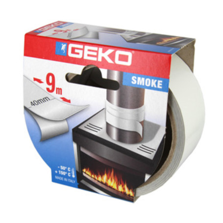 NASTRO ALLUMINIO ADES ALTE TEMP 40MMX9M BIANCO