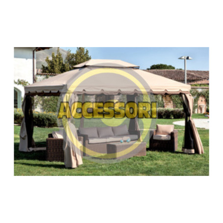 C SET 4 TELI LATERALI P\GAZEBO 3X4M ADVENTURE\RIYAD