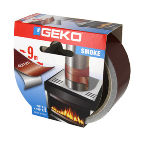 NASTRO ALLUMINIO ADES ALTE TEMP 40MMX9M MARRONE