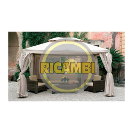 SET 4 TELI MOSCHIERA P\GAZEBO SAHARA 400X400CM