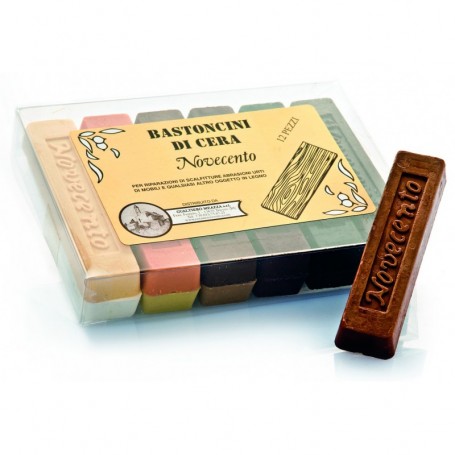 BASTONCINO DI CERA COLORE TEAK