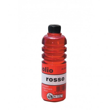 OLIO PER RESTAURO COL.ROSSO ML.200