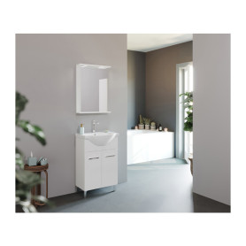 MOBILE BAGNO DESY 58 COMPLETO BIANCO MOBILE BAGNO DESY 58 COMPLETO BIANCO