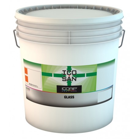 IDROPITTURA 'ICOSAN GLASS' BIANCO LT.0