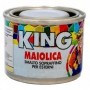 SMALTO "MAIOLICA" ALLUMINIO 345 GR.100