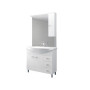 MOBILE BAGNO EVA 105 COMPLETO BIANCO