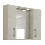 SPECCHIO DA BAGNO 960 A 2 ANTE ROVERE BIANCO