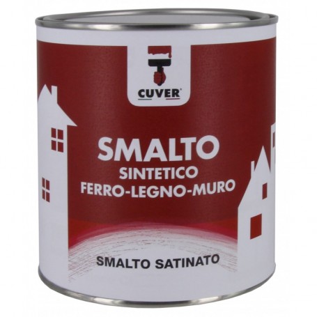 SMALTO CUVER SATINATO BIANCO LT.0